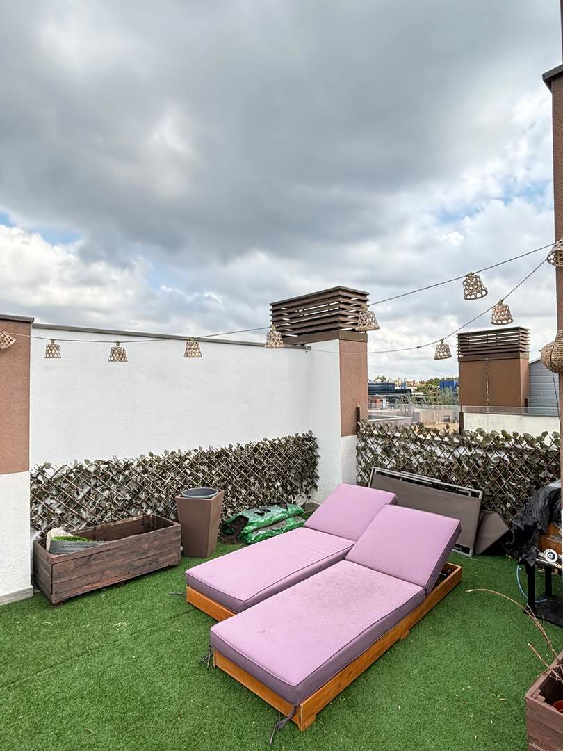 Alquila por horas Piso moderno con terraza