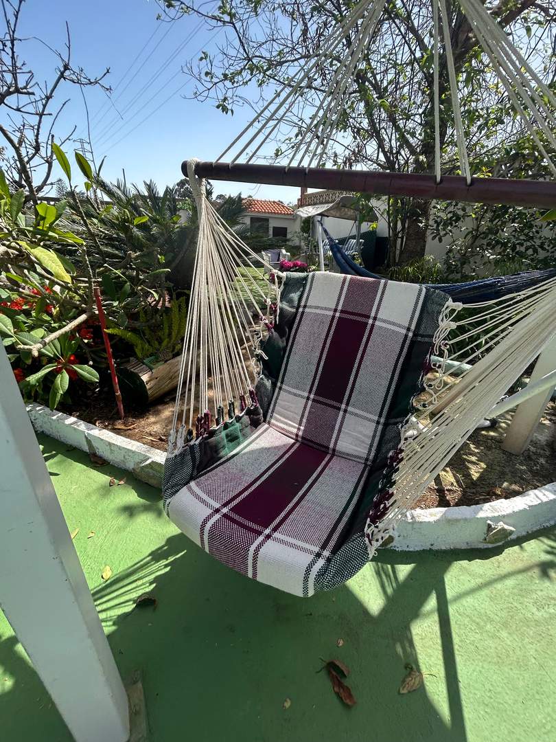 Alquila por horas Jardín y zonas chill out