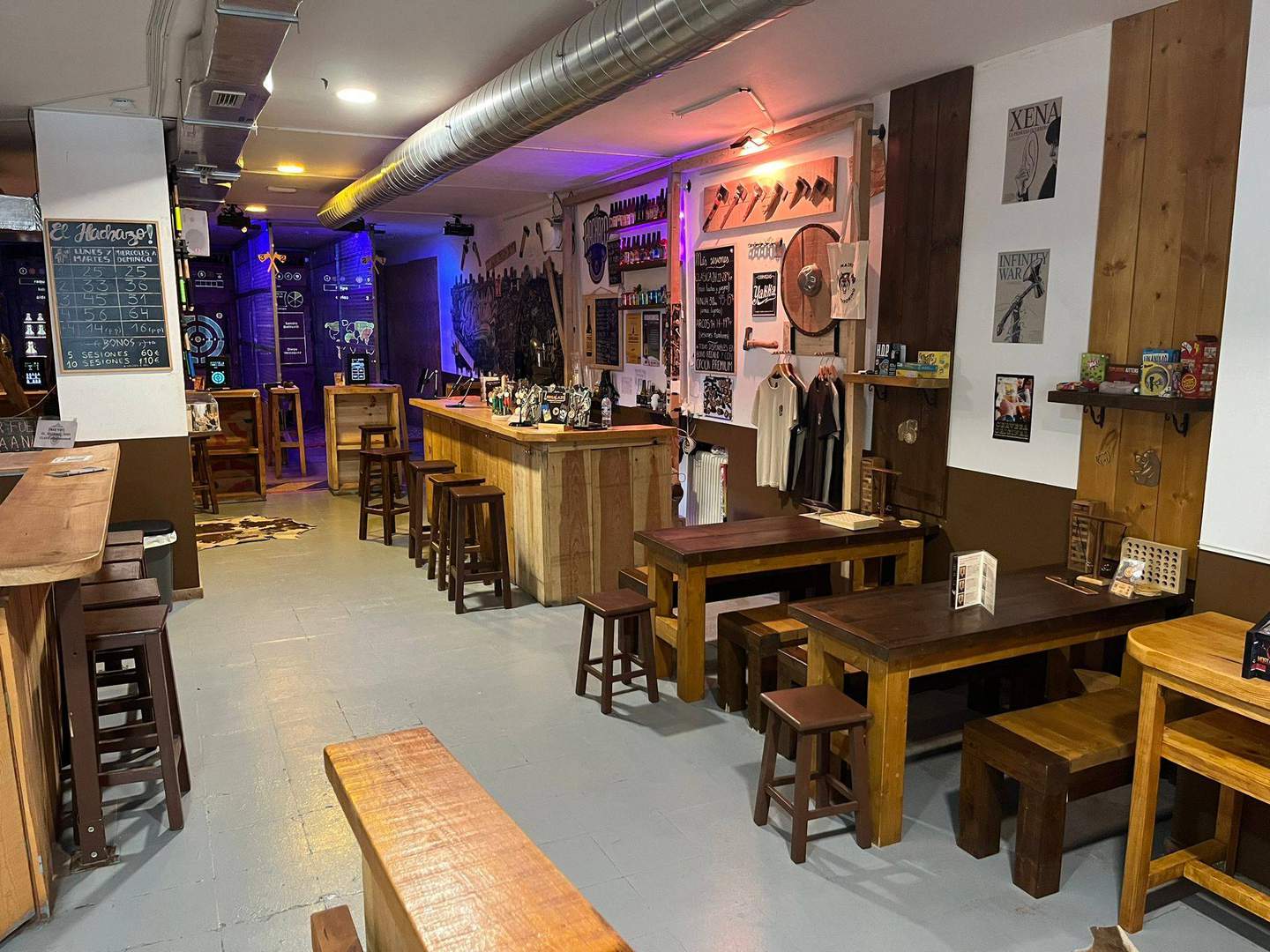 Alquila por horas Bar con estilo industrial rústico