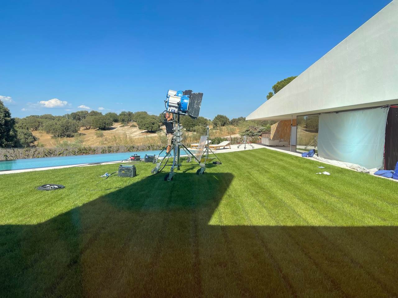 Espacio para iluminación