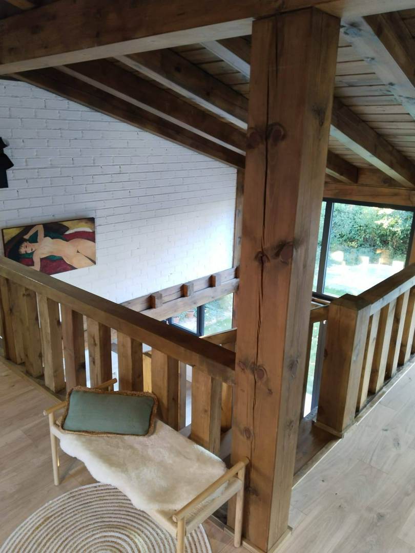 Alquila por horas Casa Rústico Moderna con estilo propio