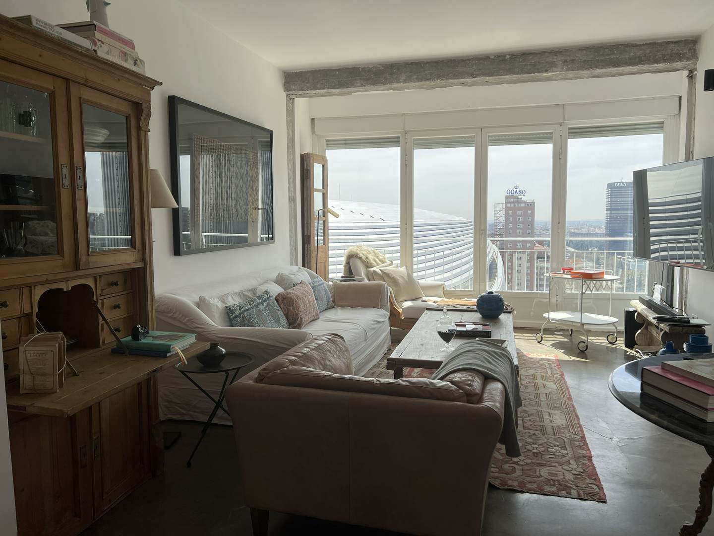 Alquila por horas Vivienda con vistas al Estadio Bernabéu 