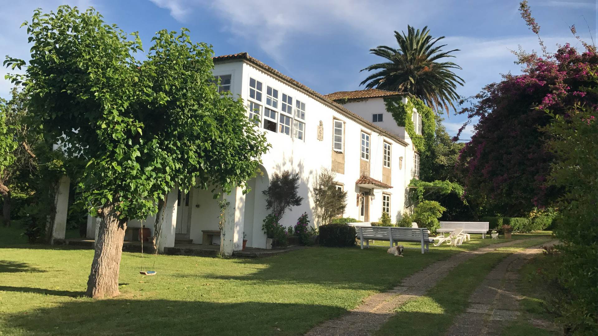 Alquila por horas Pazo con vistas a la ría de Arosa