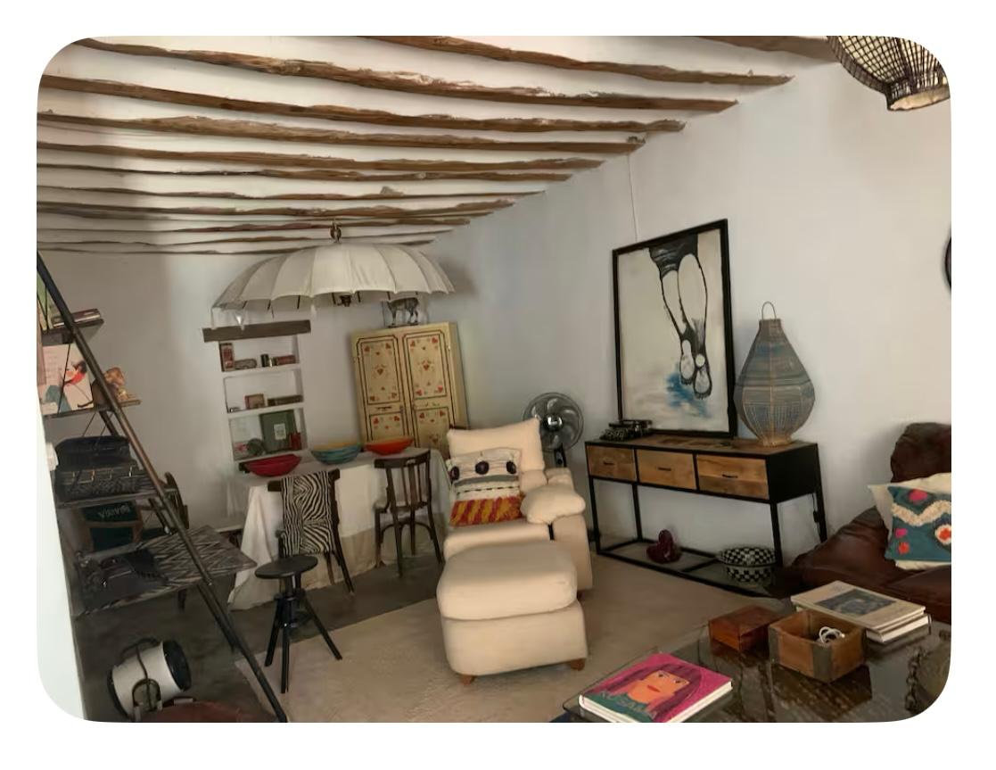 Alquila por horas Casa Boho Chic Style,rustico