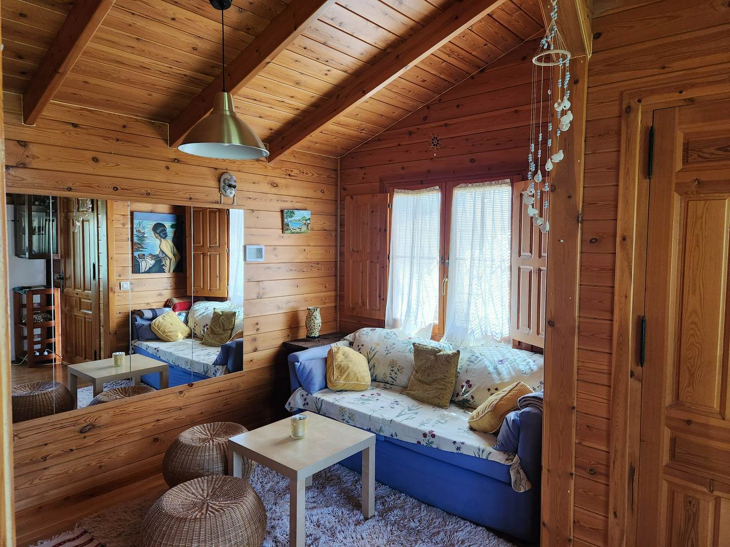 Alquila por horas Casita de madera en la sierra de Madrid 