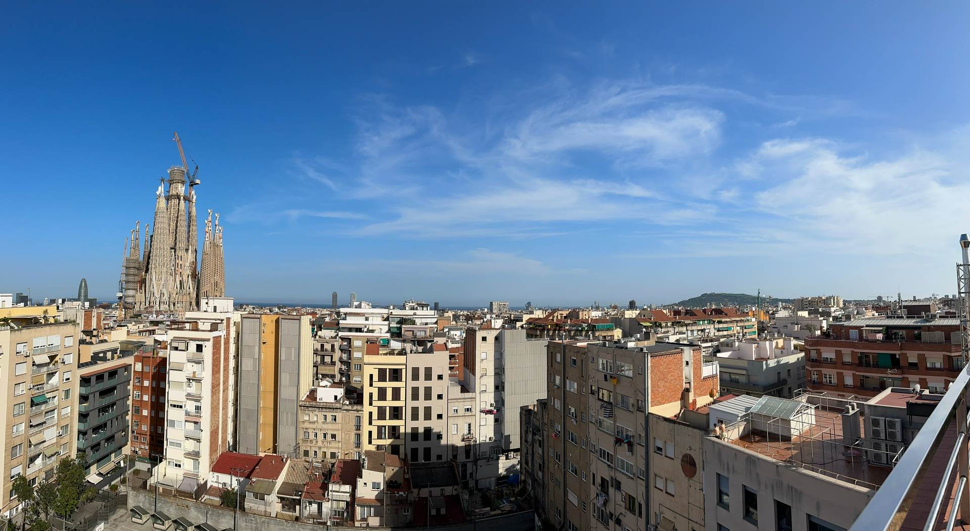 Alquila por horas Terraza con increibles vistas de Barcelona
