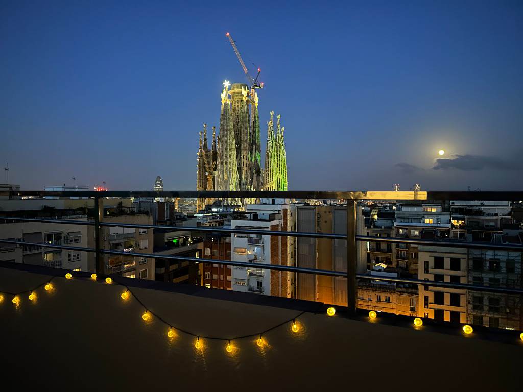 Alquila por horas Terraza con increibles vistas de Barcelona