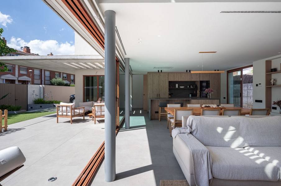 Alquila por horas Vivienda unifamiliar estilo nordico