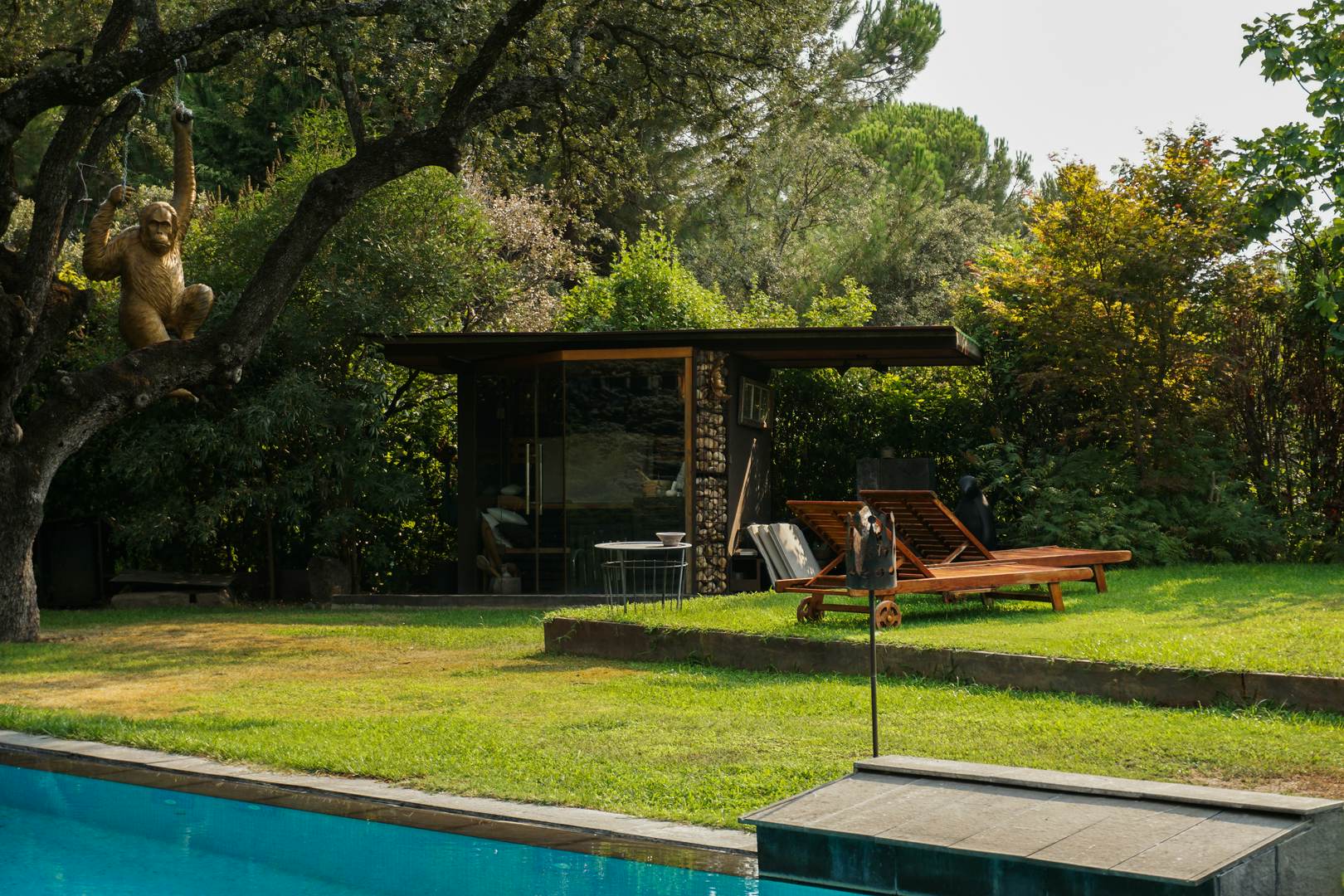 Alquila por horas Casa balinesa con piscina y estilo único en Boadilla