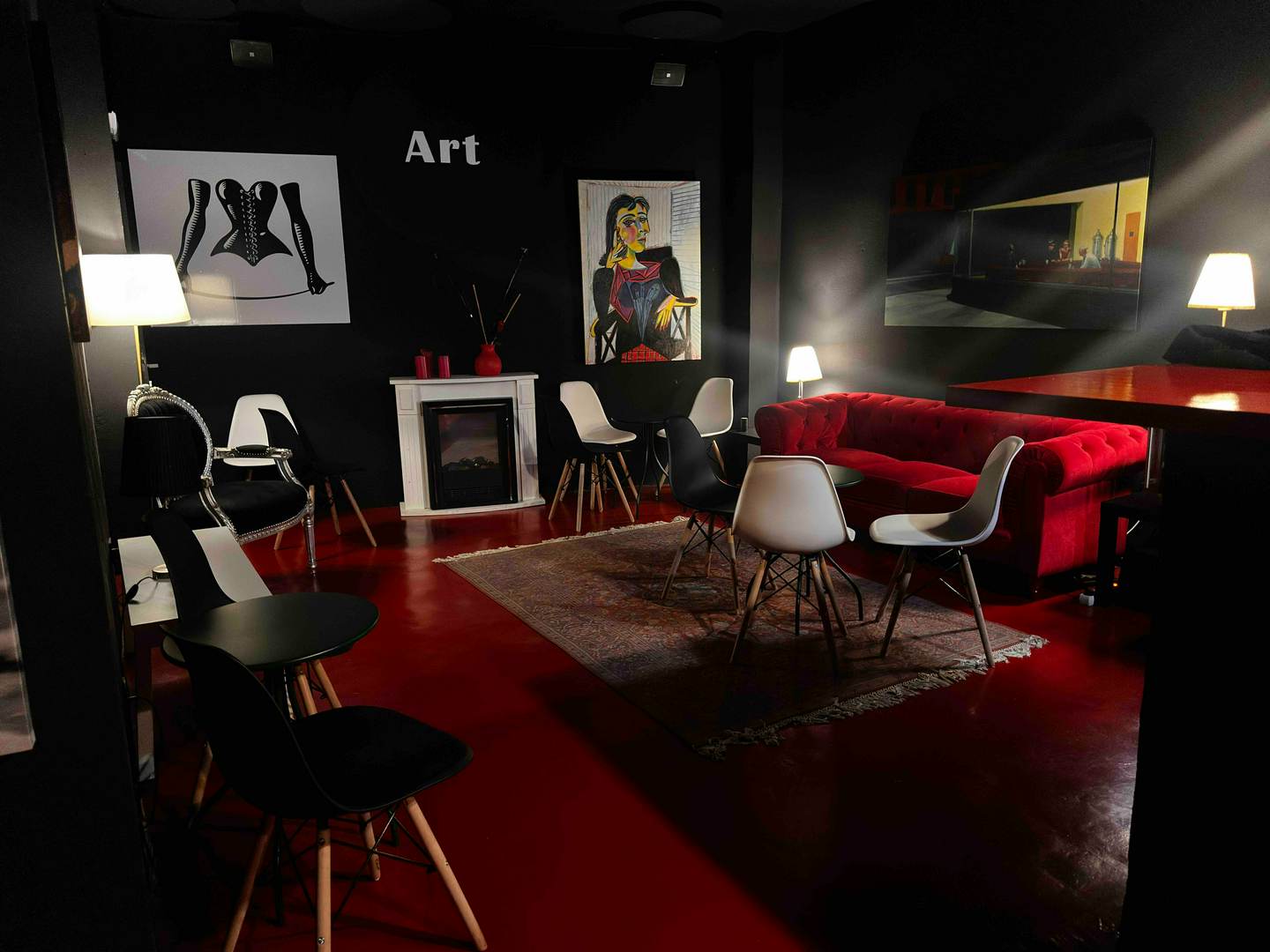 Alquila por horas Local decorado club social