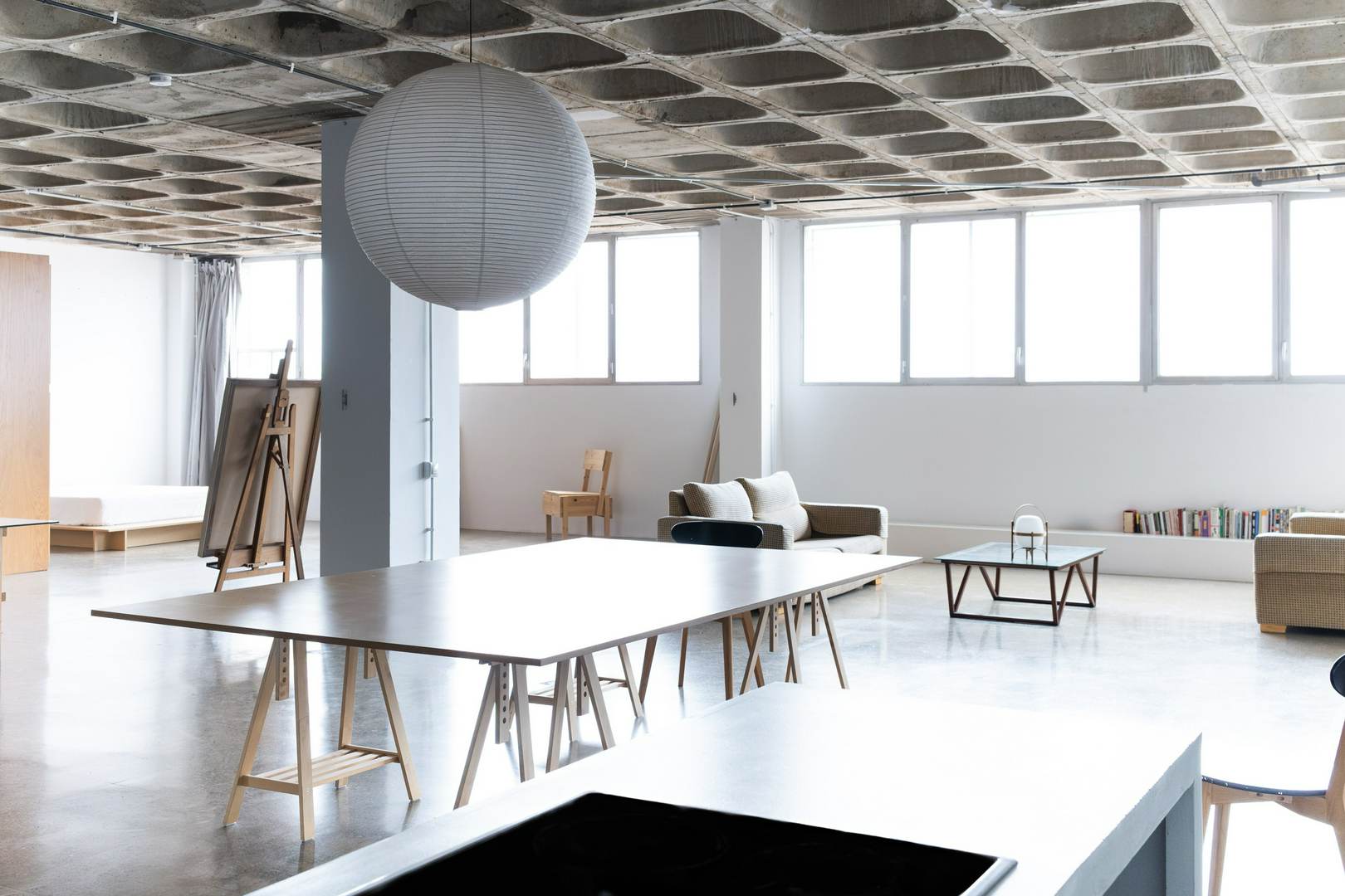 Alquila por horas Loft y Estudio diáfano industrial con luz natural