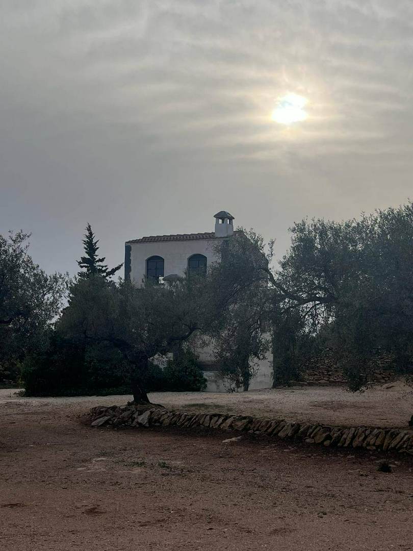Alquila por horas Casa rodeada de olivos centenarios y vistas panorámicas al Delta de Ebro