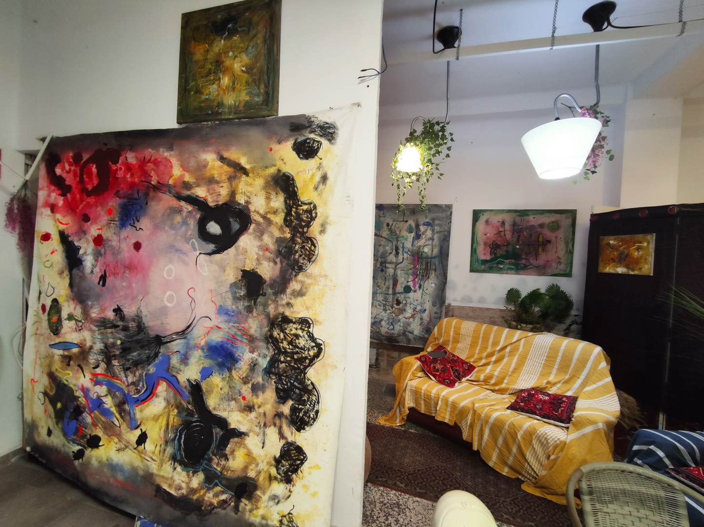 Alquila por horas Estudio de arte y vivienda