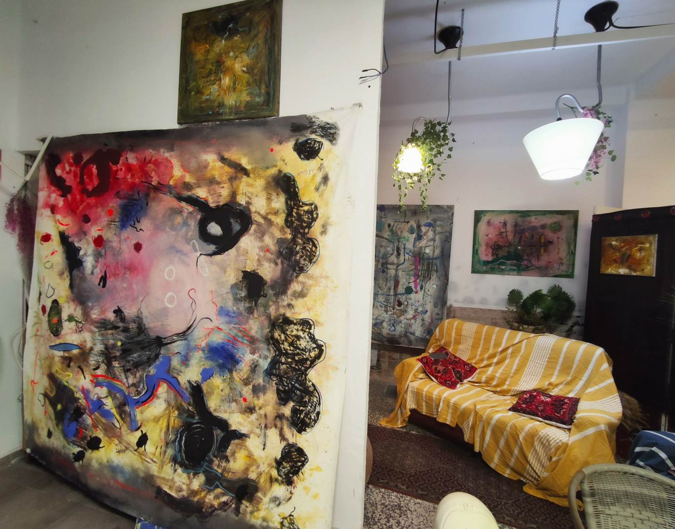 Alquila por horas Estudio de arte y vivienda