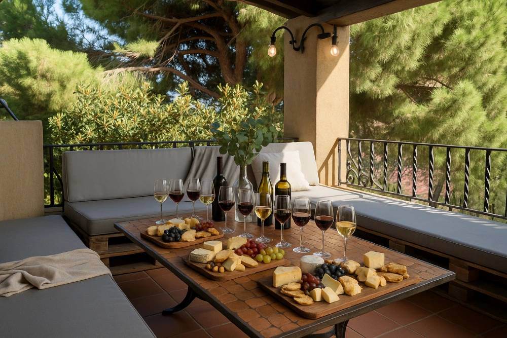 Alquila por horas Villa mediterránea con vistas al mar