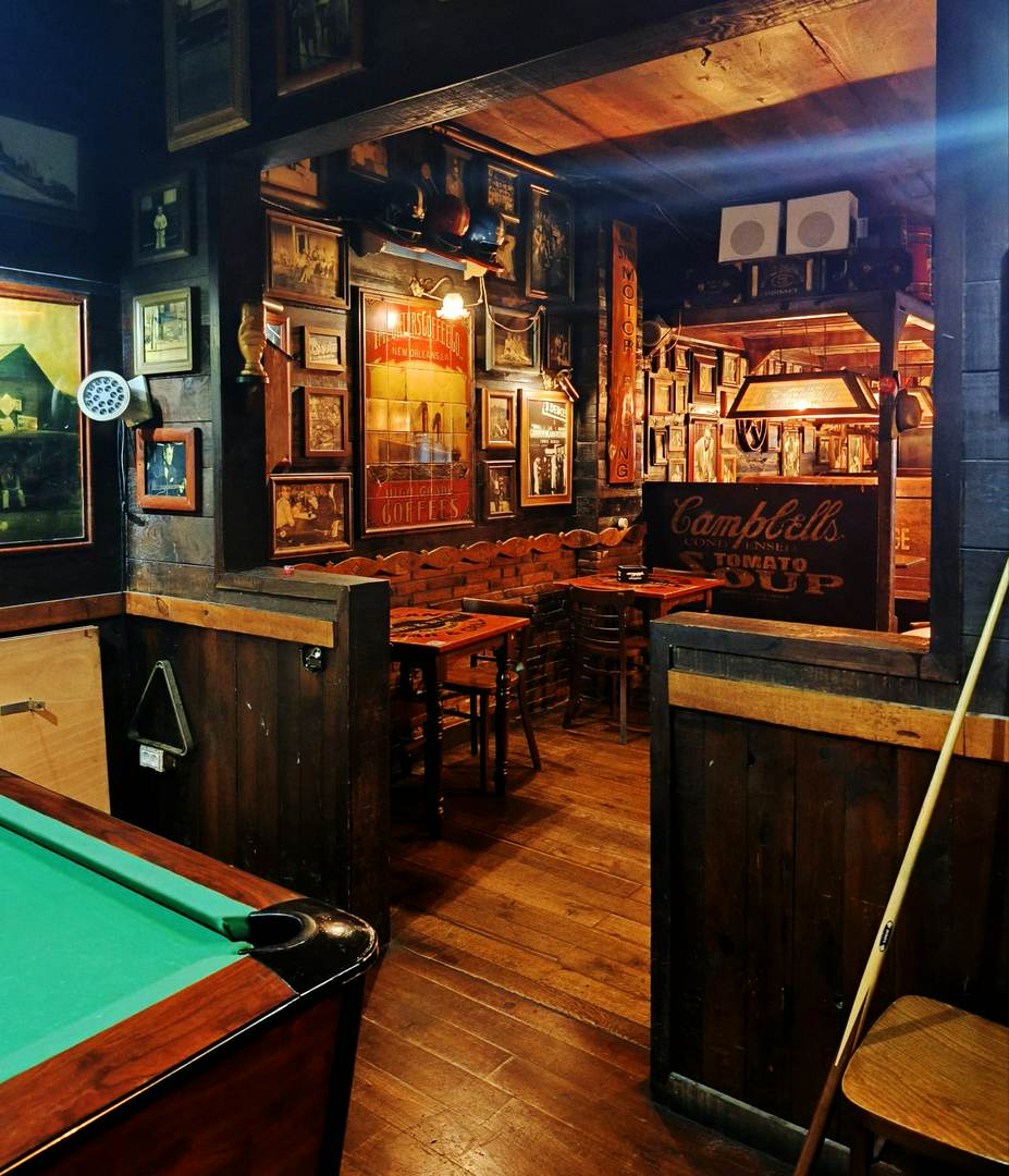 Alquila por horas Restaurante temático auténtica decoración americana