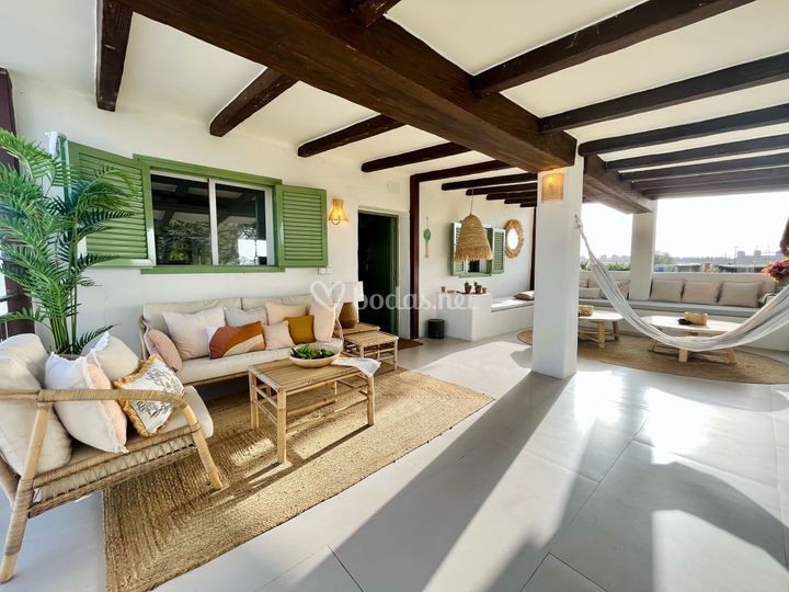 Alquila por horas Casa estilo ibicenco