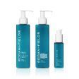 The Smooth+ Regimen smooths, adds shine + reduces frizz, ideal for wavy/curly strands.