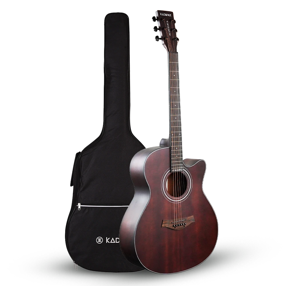 Acoustica 40" Acoustic Guitar · Brown