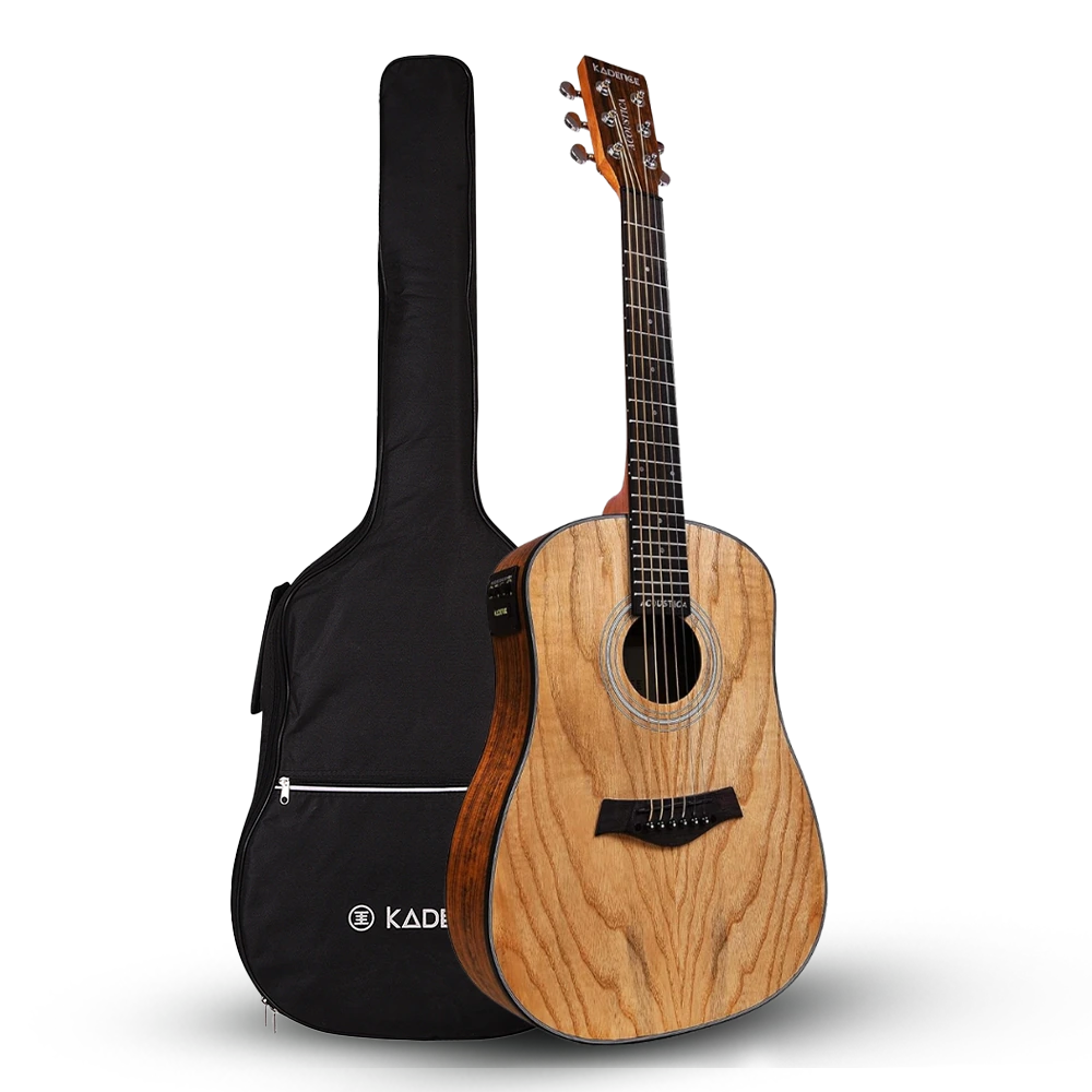 Acoustica 34" Electro Acoustic Guitar · Natural