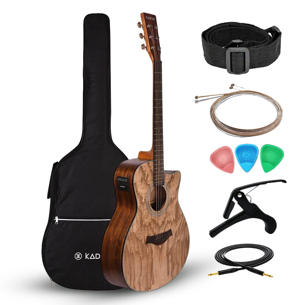 Acoustica 40" Electro Acoustic Guitar · Natural