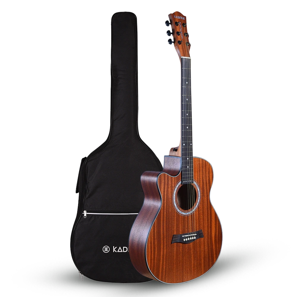 Acoustica 40" Acoustic Guitar · Brown