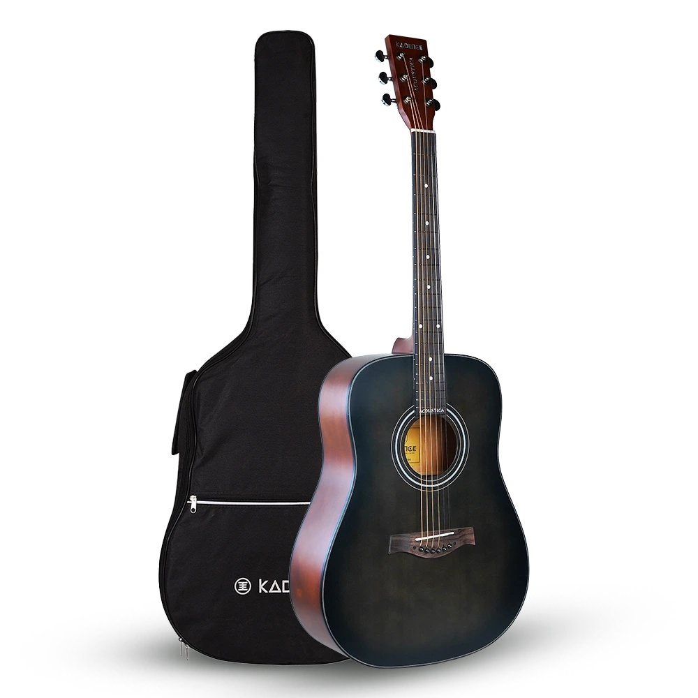 Acoustica 41" Acoustic Guitar · Black