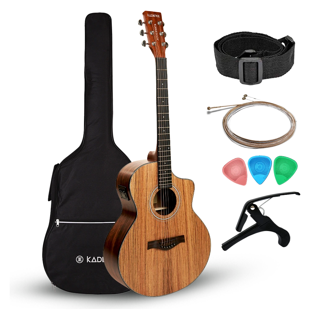 Acoustica 40" Electro Acoustic Guitar · Natural
