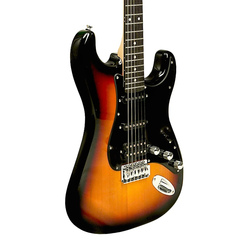 Sunburst Electric Guitar with H-S-S Pickup | Kadence