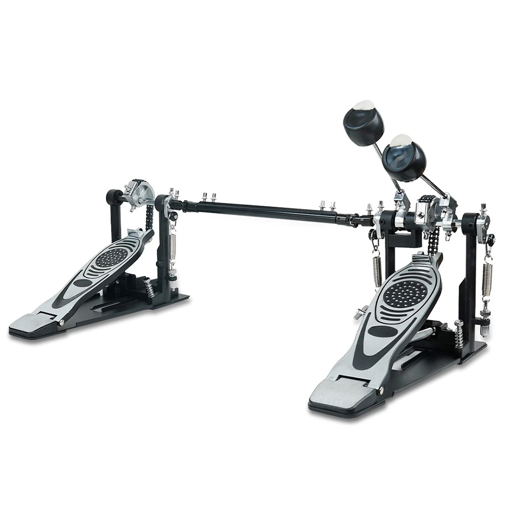 Home Series Double Kick Bass Drum Pedal · Silver