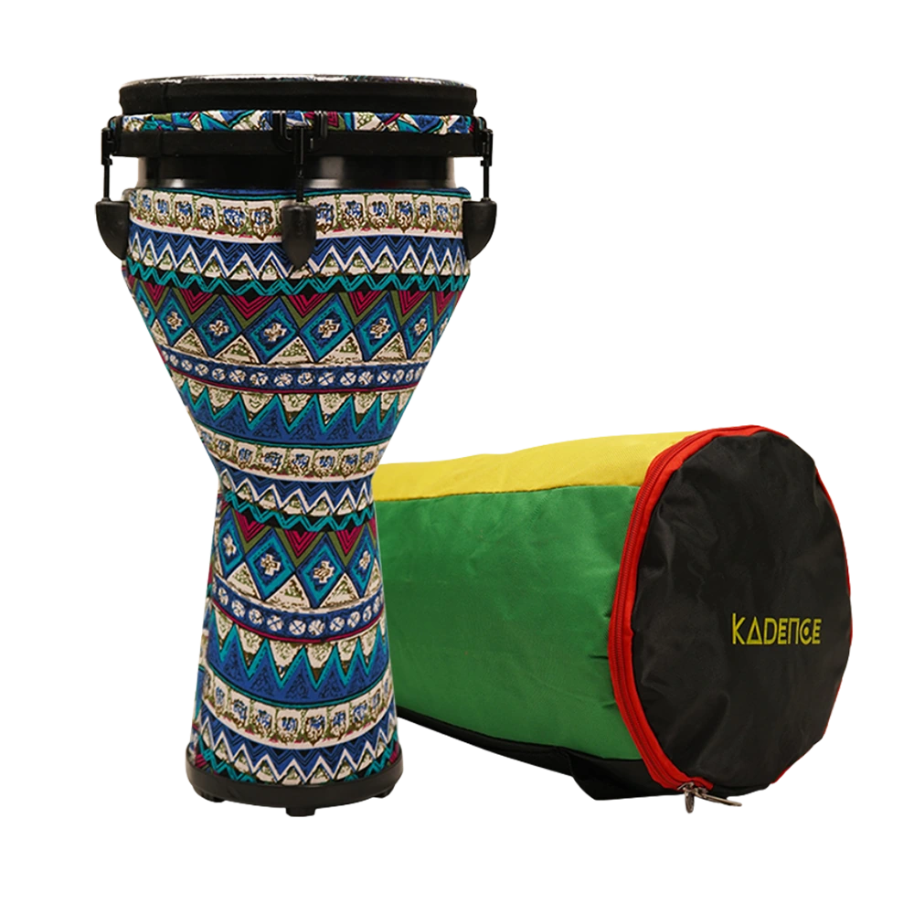 Touring Series Hand Carved Djembe Drum · Multicolor