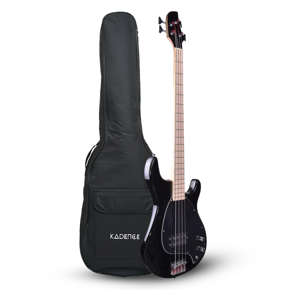 Chronicle 46.5” Electric Bass Guitar · Black