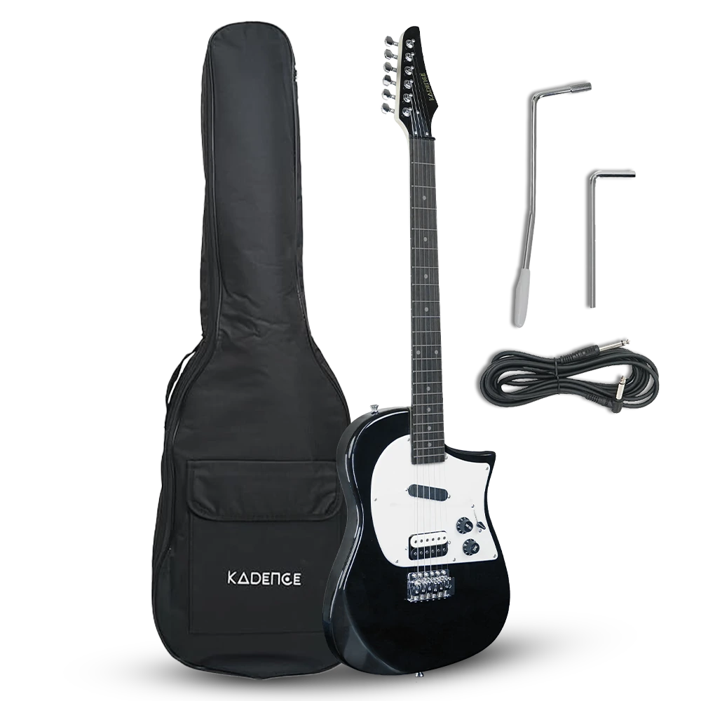 EGHSBK Astroman 39” Electric Guitar · Black