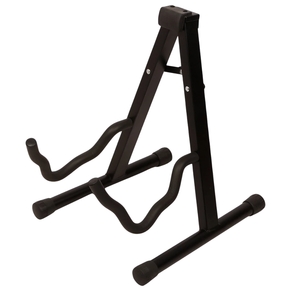 Touring Series Foldable A-Frame Guitar Stand · Black