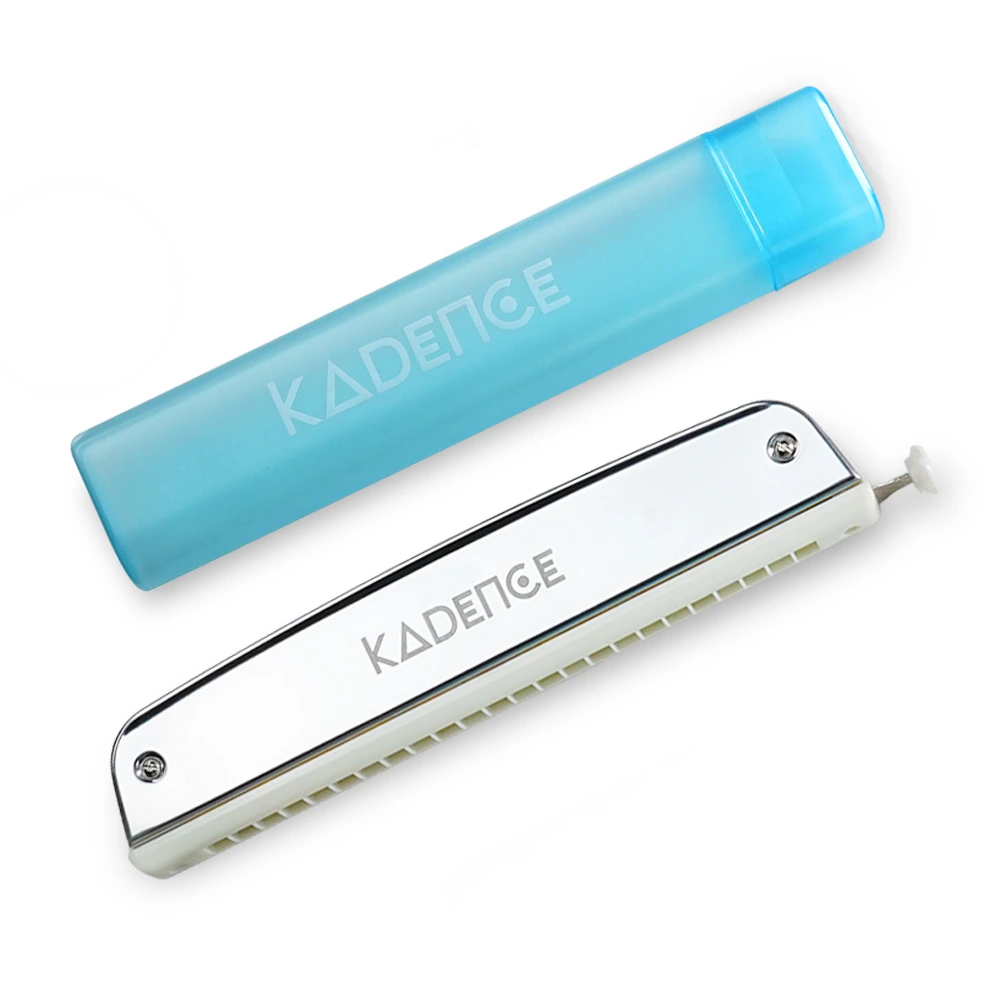Touring Series 24-Hole Chromatic Harmonica (Mouth Organ) · Chrome