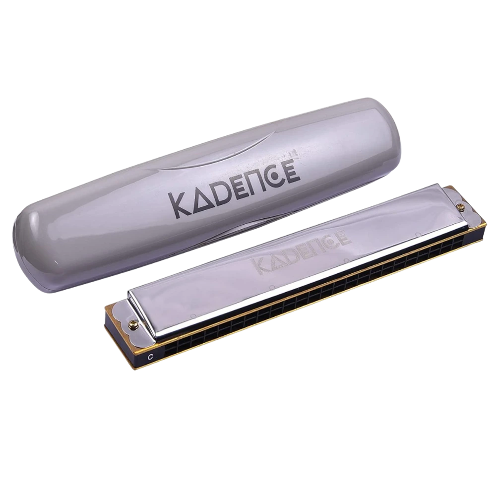 Jamming Series Tremolo Harmonica (Mouth Organ) · Silver