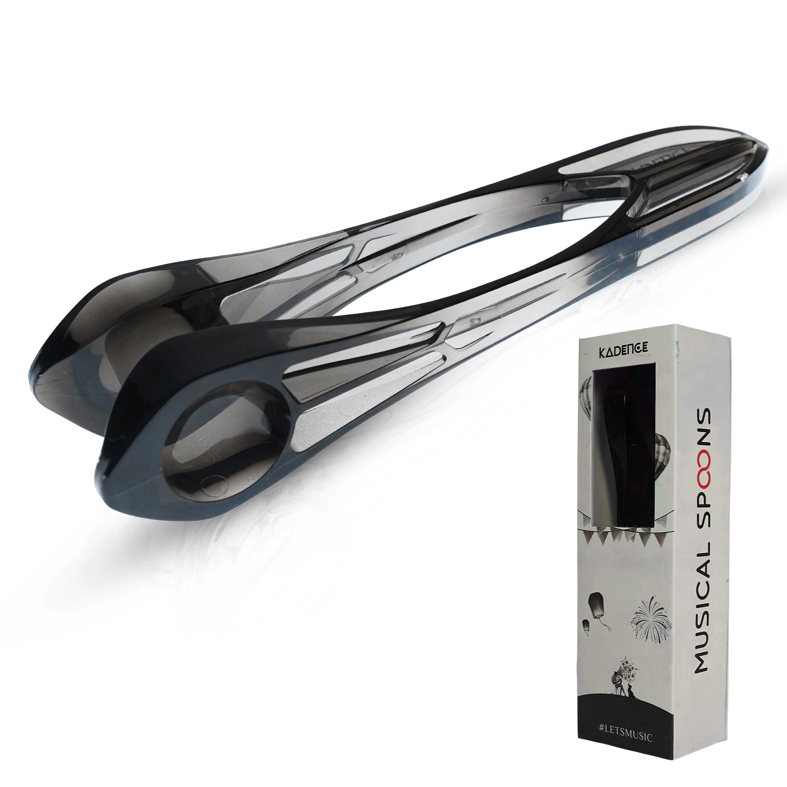 9" Jamming Series Musical Spoons · Black