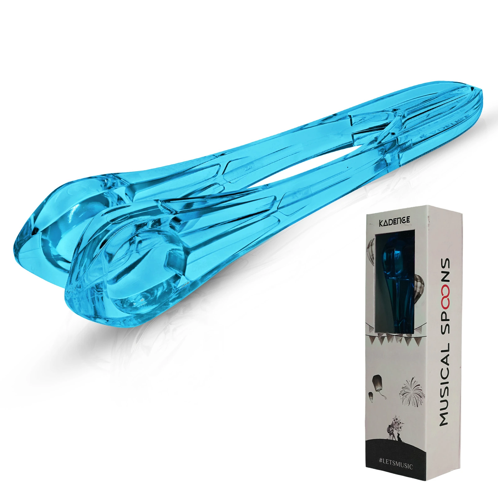 9" Jamming Series Musical Spoons · Blue