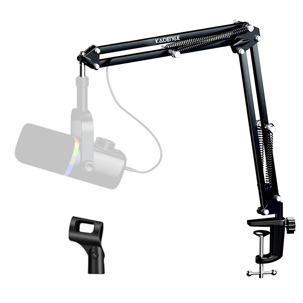 Home Series Mic Boom Arm Stand · Black