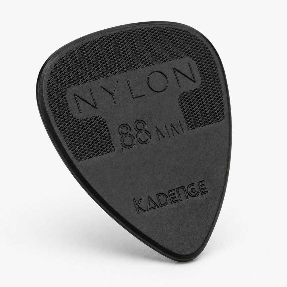 Jamming Series Nylon Guitar Picks (Pack of 4) · Black