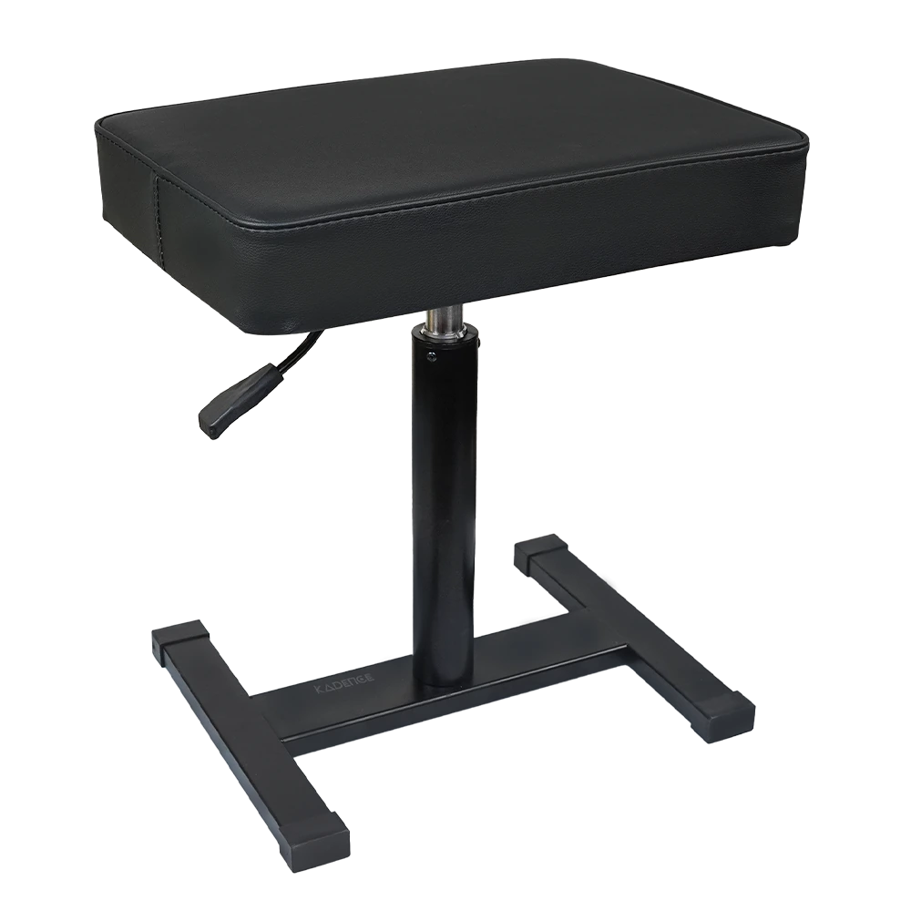 Touring Series Hydraulic Adjustable Keyboard & Piano Bench · Black