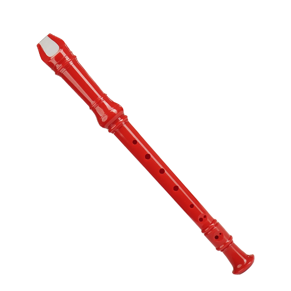 Home Series Soprano Recorder in C Scale · Red