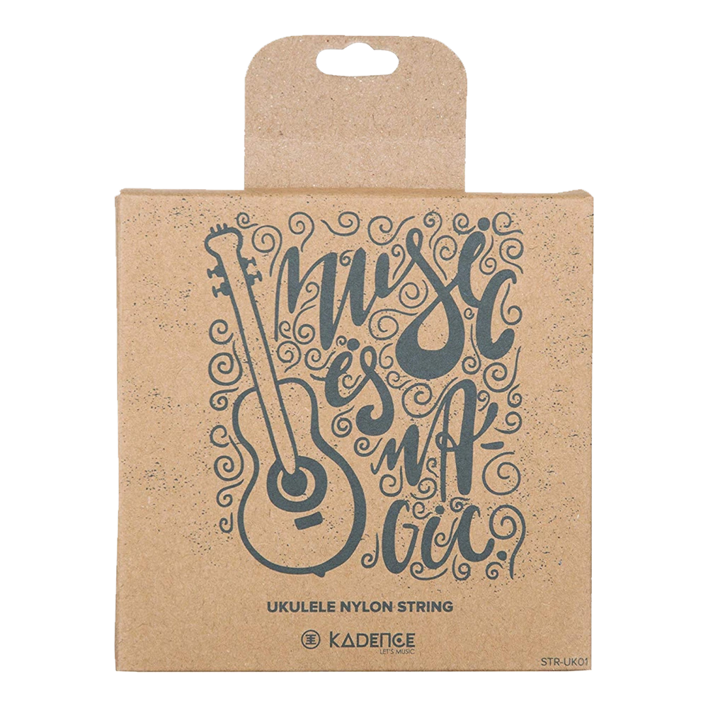 Home Series Ukulele Nylon Strings · White