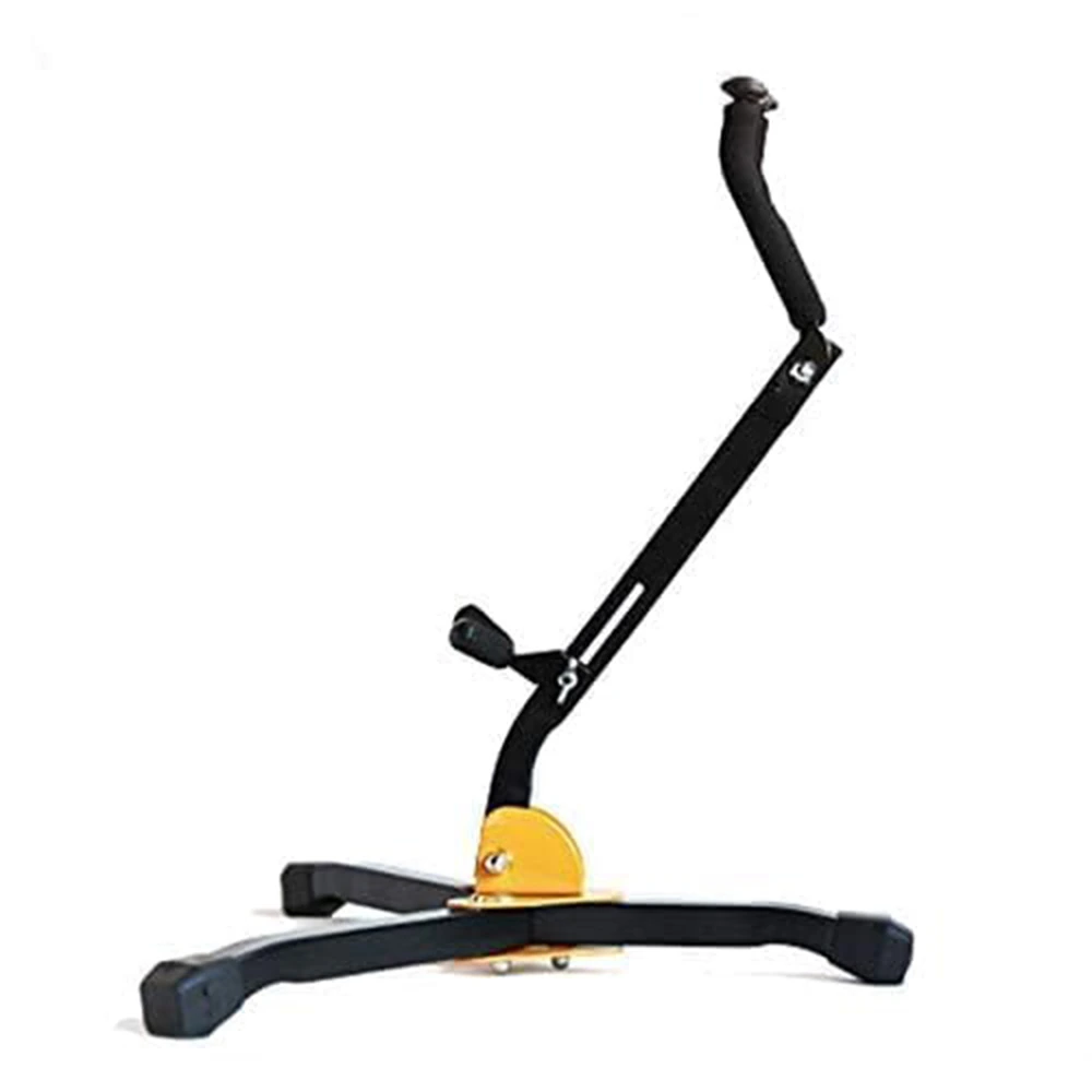 Home Series Alto & Tenor Saxophone Floor Stand · Black
