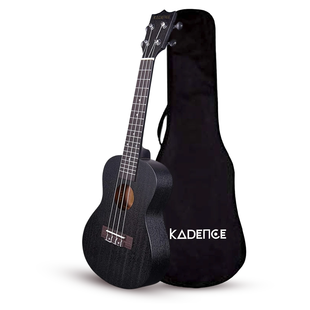 Concert 23" Acoustic Ukulele · Black