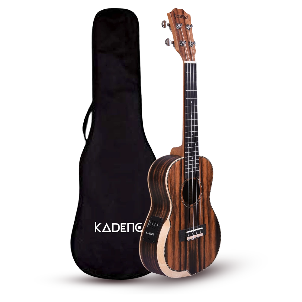 Concert 23" Electro Acoustic Ukulele · Brown