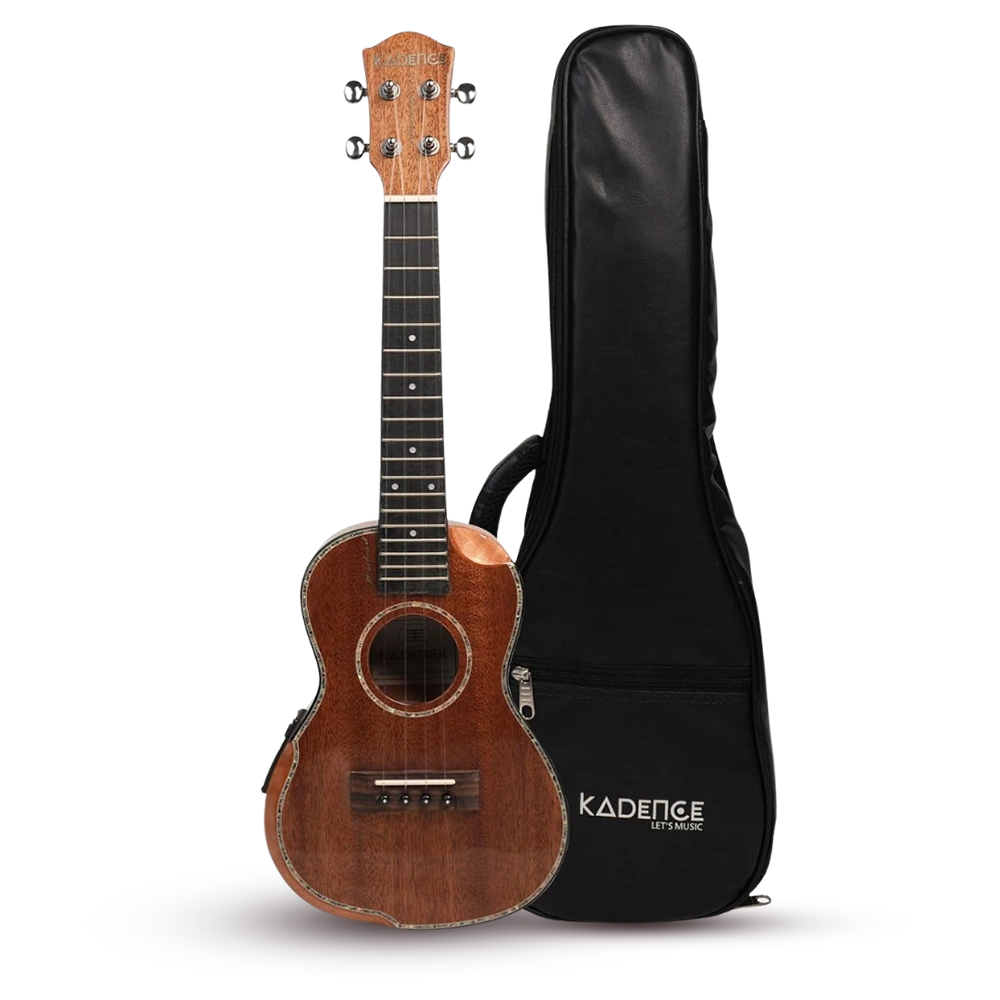 Concert 23" Electro Acoustic Ukulele · Brown