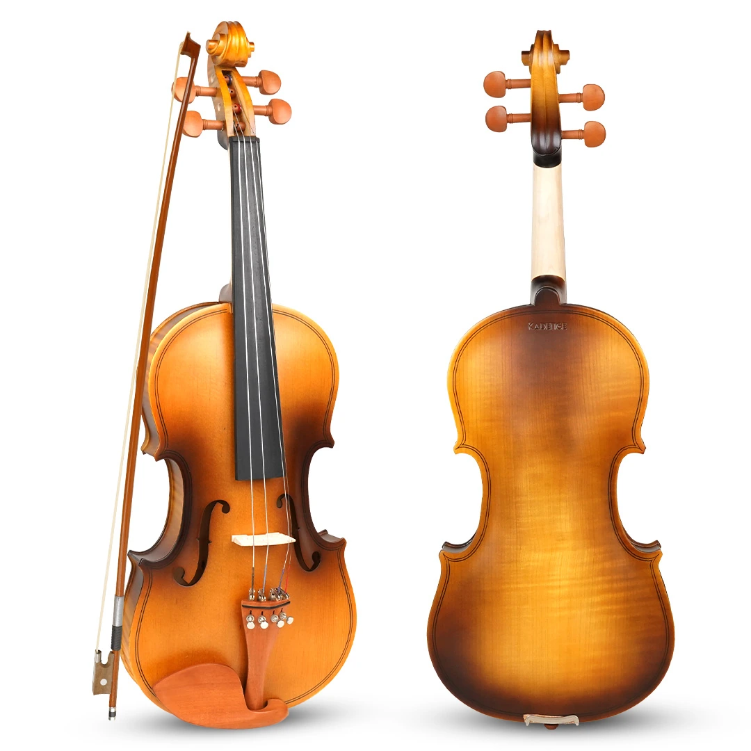 Vivaldi Violin with Flamed Back · Antique Light Brown