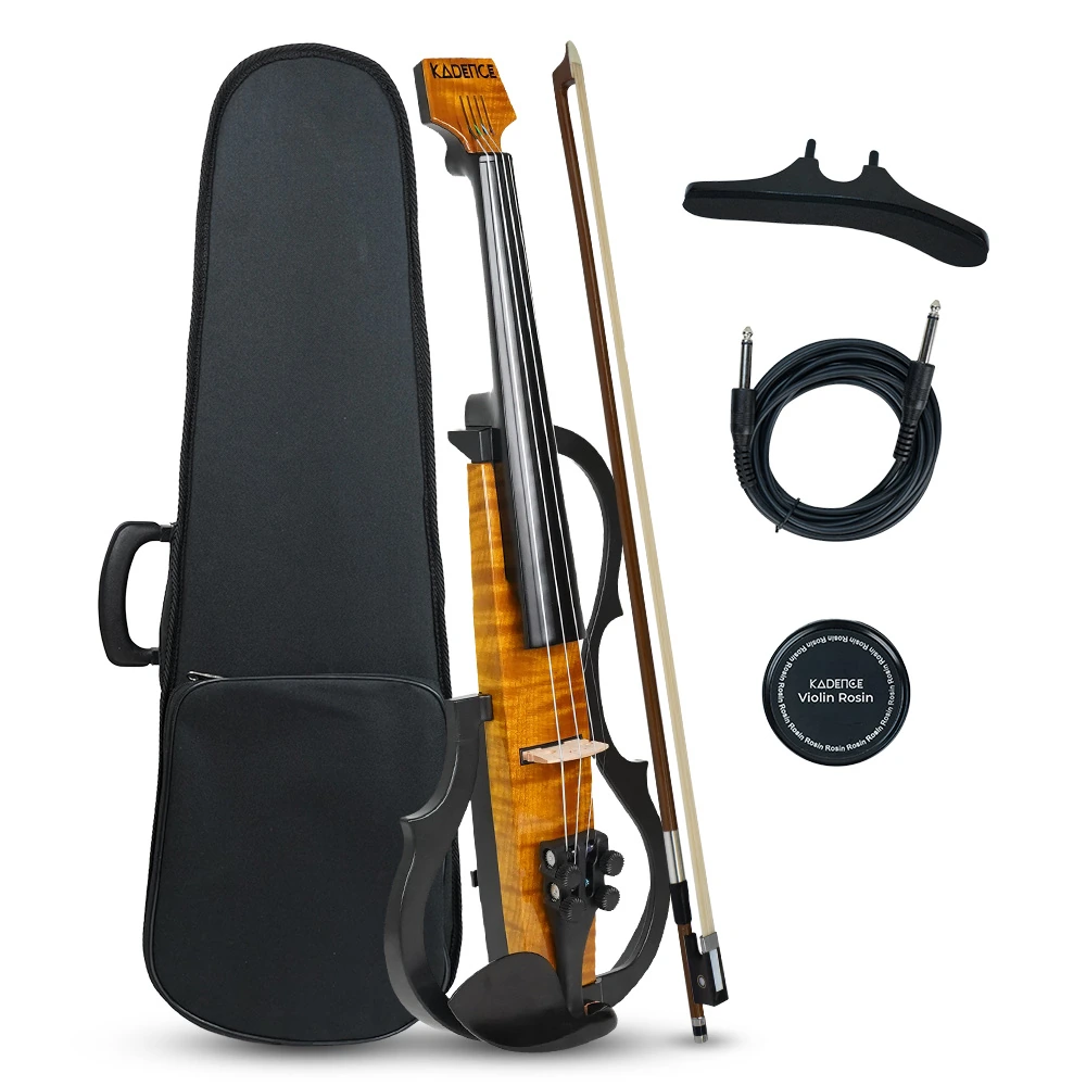 Headless Electric Violin · Brown