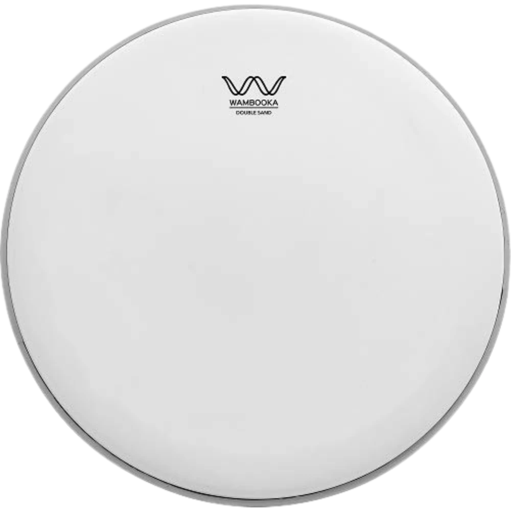 Wambooka CS22 Jamming Series California Sand 22" Drumhead | Single Ply, 7 Mil Mylar Film | Sandblasted Bass Head with Pre-Dampening | Warm Vintage Tone